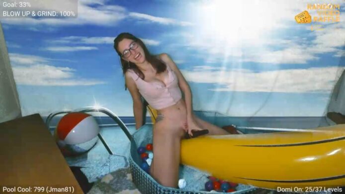 AliceFunker's Poolside Banana Ride