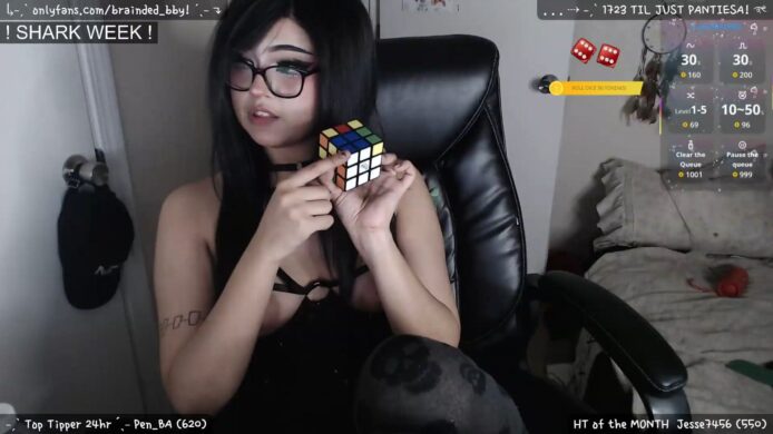 Braindedbby Teaches Some Rubics Cube Tips 