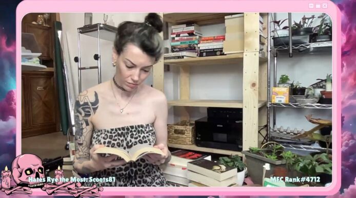 Chill Vibes, Sexy Flashes, And Lots Of Books With Rylandbaby