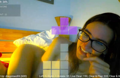 A Very Sexy Game Of Tetris With AliceFunker