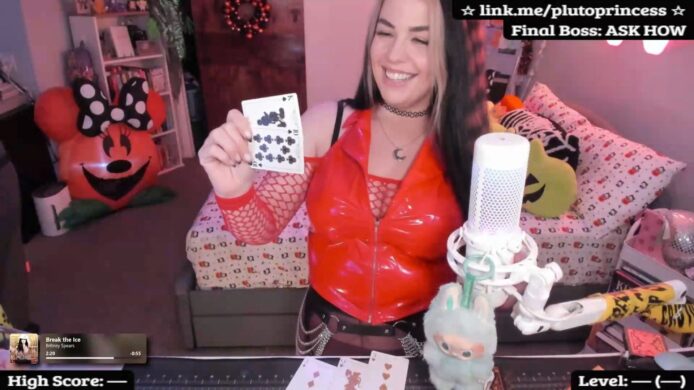 A Devilish Game Of Blackjack With PlutoPrincess