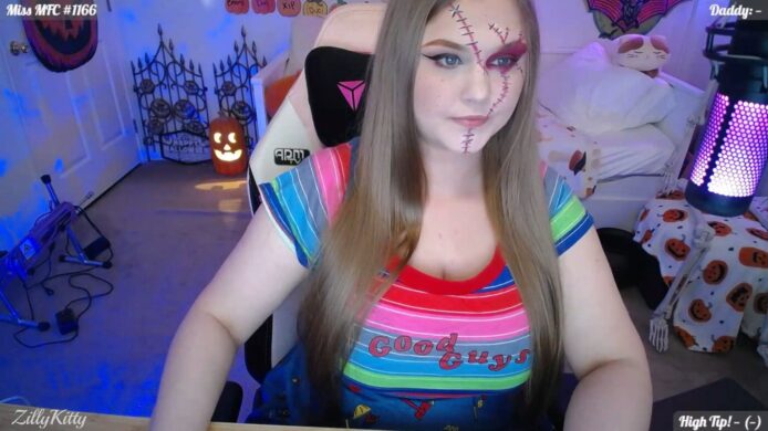 ZillyKitty Brings Chucky To Life For Halloween
