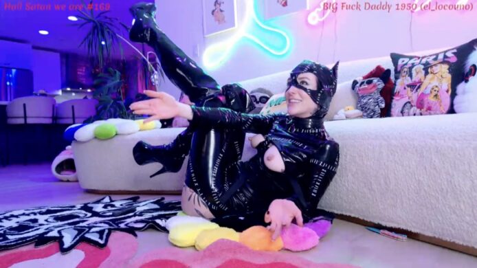 The Purrfect Catwoman Is KasaraWood
