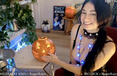 Pumpkin Carving With Harley_raiyn