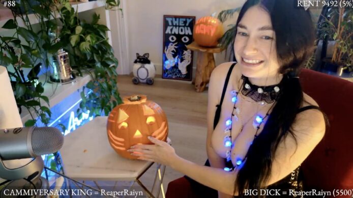Pumpkin Carving With Harley_raiyn