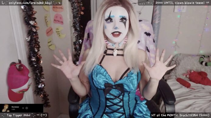 Braindedbby Is Not Clowning Around
