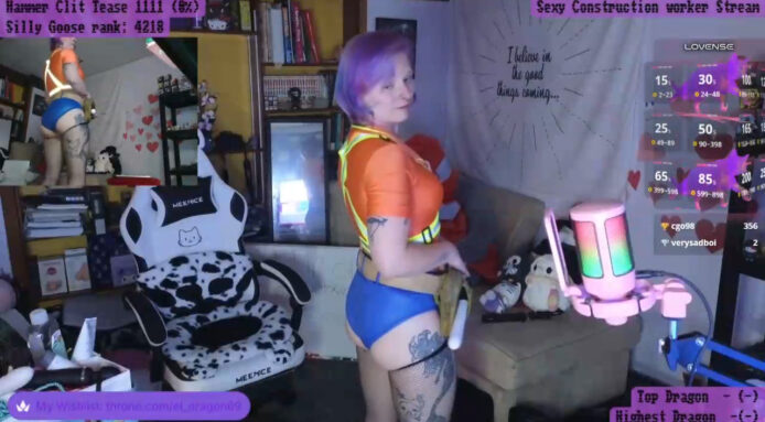El_Dragon69's Sexy Construction Worker Show