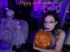 Pumpkin Carving With Purle Succubus MoonConjured