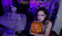 Pumpkin Carving With Purle Succubus MoonConjured